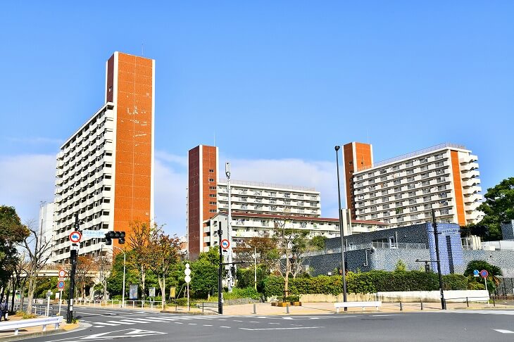 リノベーションされた団地でひとり暮らしも可能